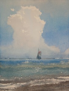 "Last summer days" watercolor on paper, 41 х 31. 2011
