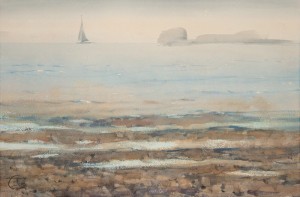 "For the rocky headland" watercolor on paper, 37 x 57, 2012